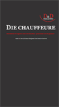 Mobile Screenshot of die-chauffeure.de