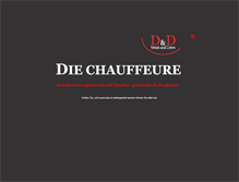 Tablet Screenshot of die-chauffeure.de